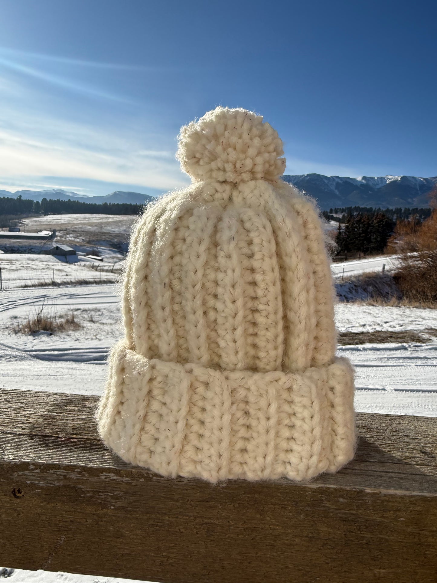 Heavy cream super soft beanie