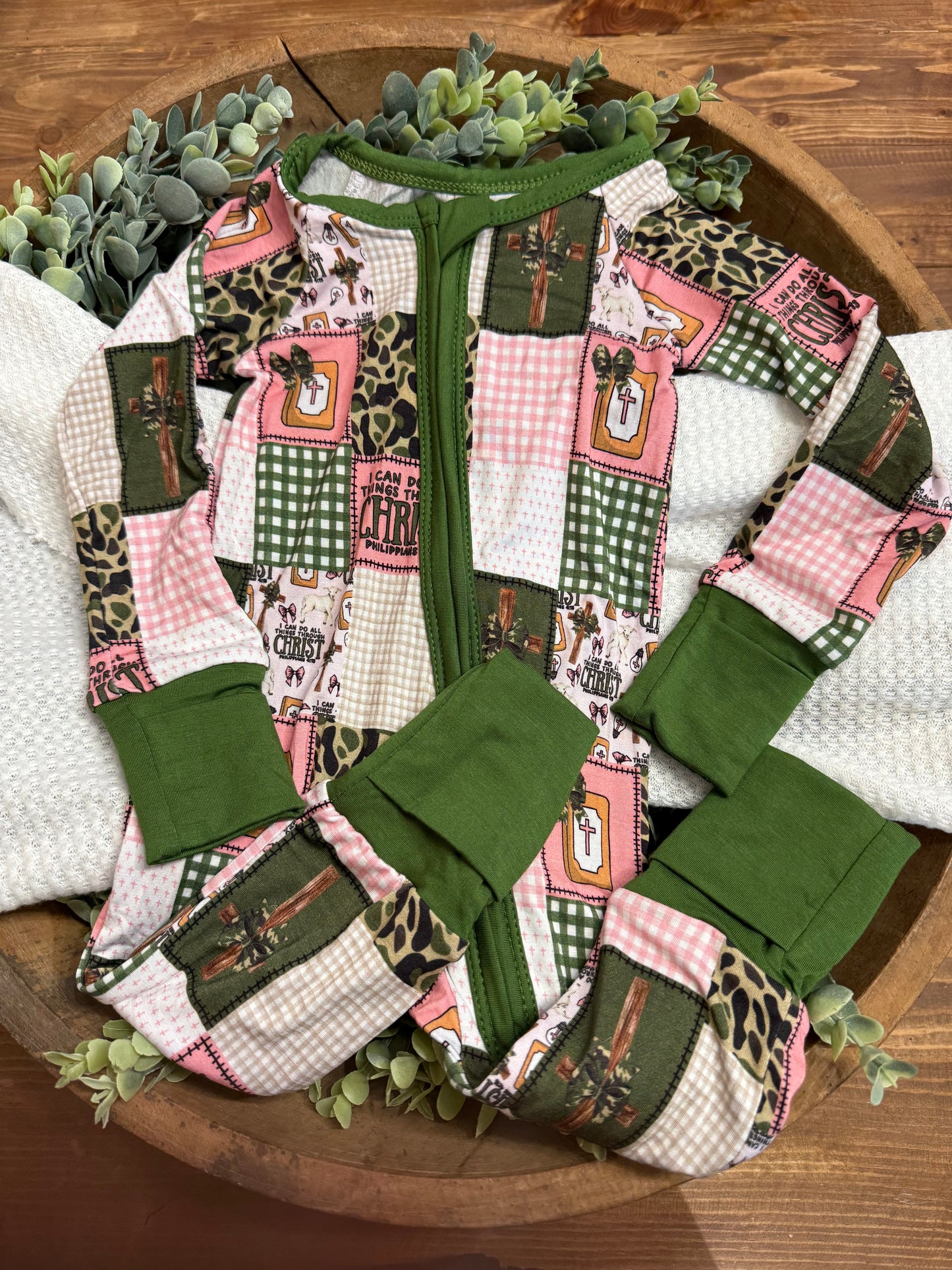 Bamboo zippy I can do all things through Christ