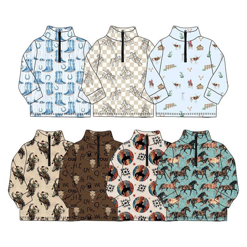 PREORDER quarter zip sweatshirt