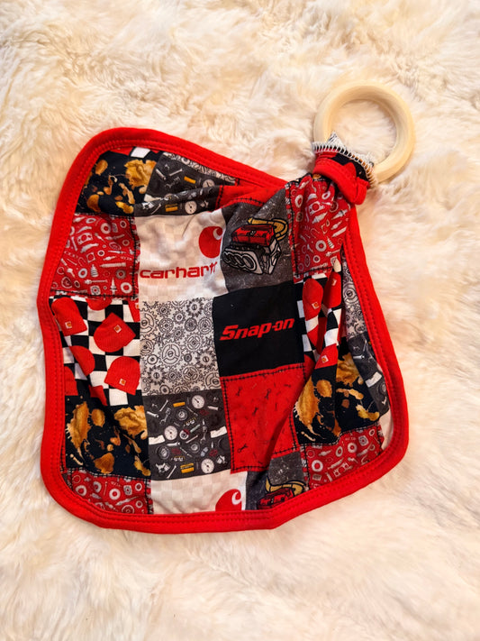 Bamboo lovey Snap-On