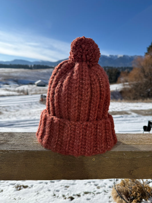 Heavy rust super soft beanie