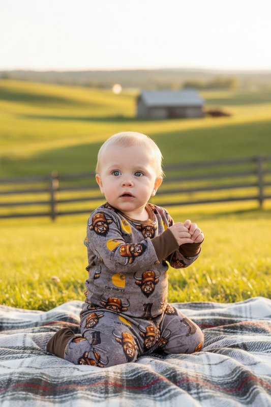 Carhartt Highlander bamboo 2pc sleep set