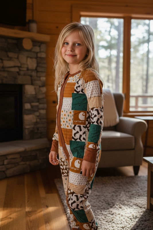 Bamboo zippy Carhartt patch