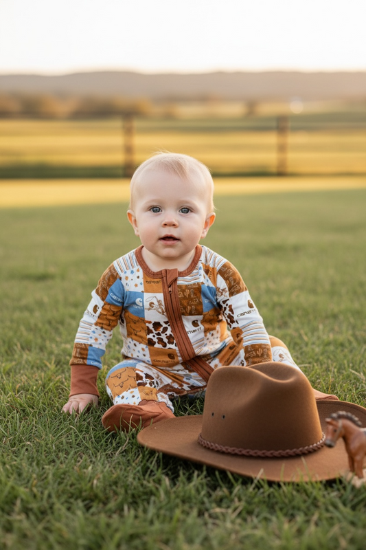 Bamboo zippy light blue Carhartt