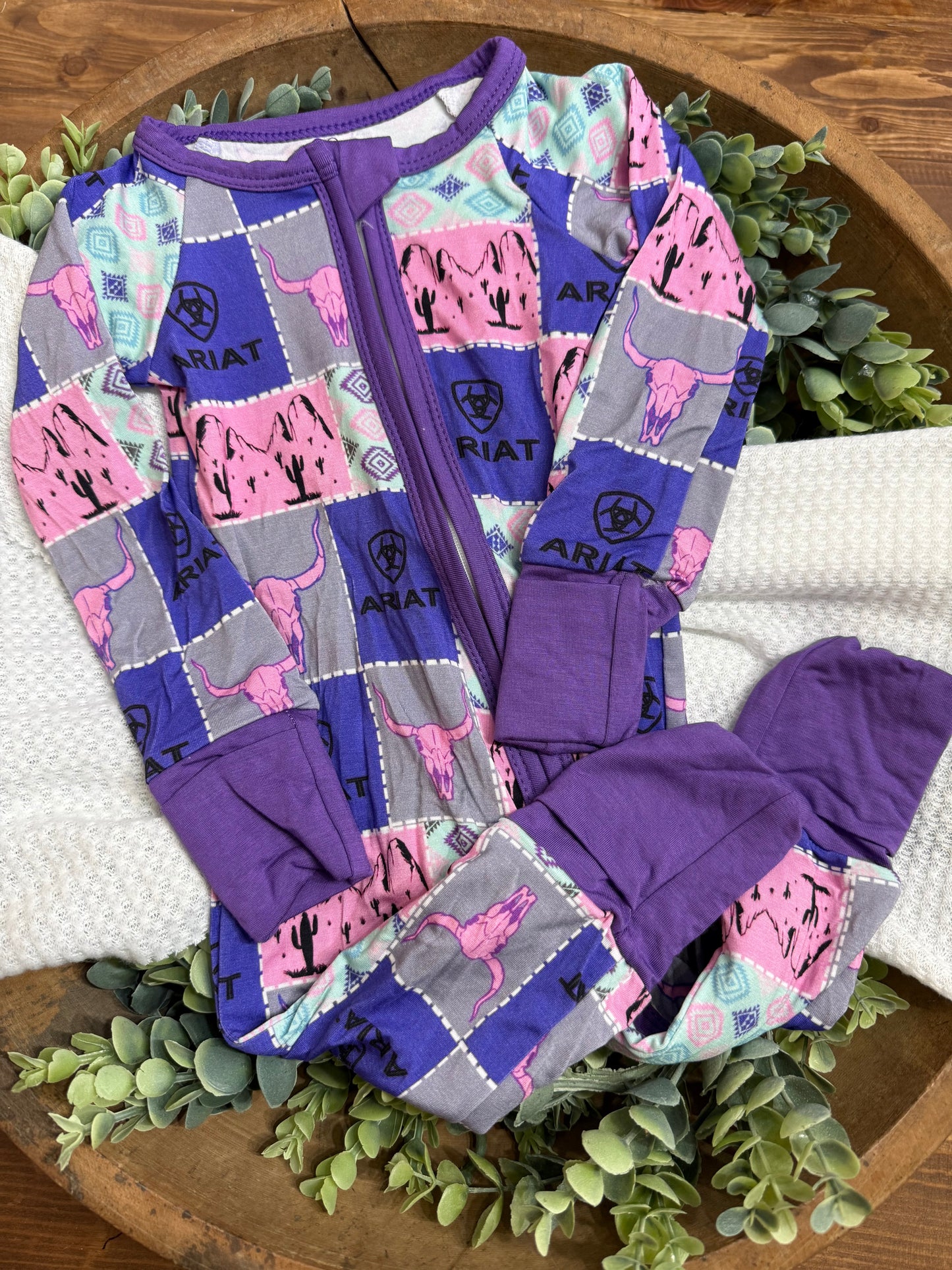 Bamboo zippy girls Ariat