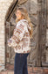 PREORDER- Aztec Print Top Hooded Pullover Blouse