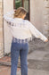 PREORDER- Denim Howdy Tassel Short Jacket