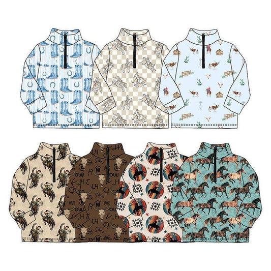 PREORDER quarter zip sweatshirt